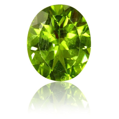 Peridot Oval CZ