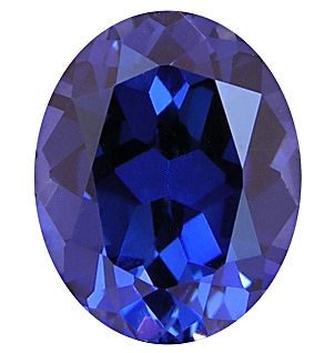 Blue Sapphire Oval CZ