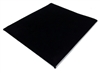 Velvet Pad Black  7.75 x 6.75 Inches