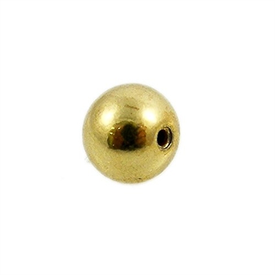 Memory Wire End Caps Gold Plated 5mm (12)