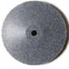 Knife Edged Rubberized Polishing Wheel 7/8 Inch Medium Grey (5)