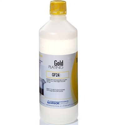 Legor Gold Flash Bath Plating Solution - 1 litre