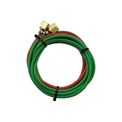 Gentec or Little Torch Twin Replacement Hoses, Red & Green