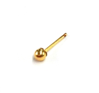 Yellow Gold Filled Ballstud 3.00mm (6)