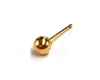 Yellow Gold Filled Ballstud 4.00mm (6)