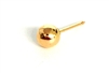 Yellow Gold Filled Ballstud 5.00mm