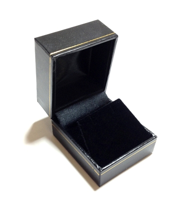 Earring Box in Black  1-3/4 x 2 x 1-1/2 "