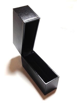 Cartier Style Black Leatherette Bangle Box