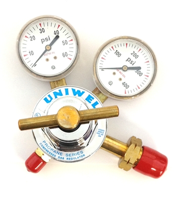 Single Stage Propane Regulator with FlowGauge Meter