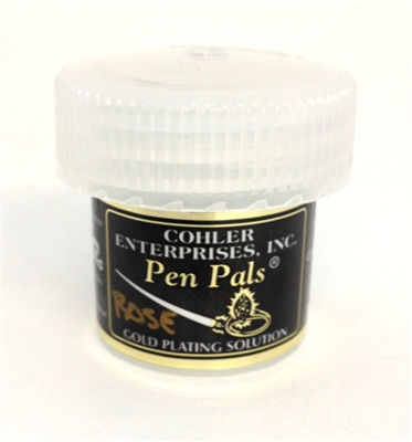 Rose Gold Pen Plating Solution 1 Ounce