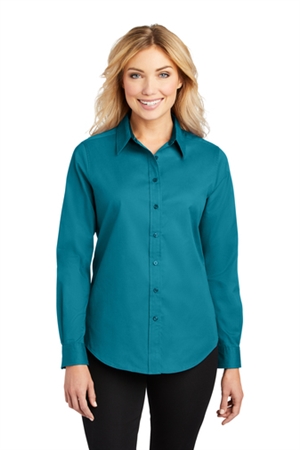 Ladies Easy Care Twill Shirt (Long Sleeve)