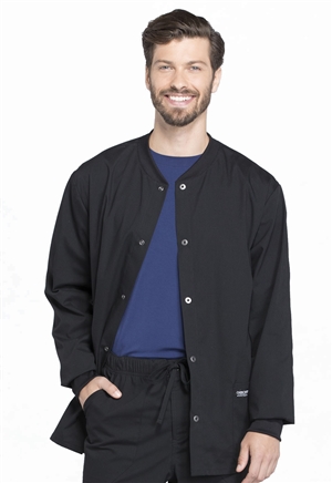 Men's Cherokee Snap Front Warm-Up Jacket
