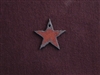 Rusted Iron Small Star Charm