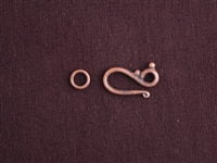 Hook And Eye Antique Copper Colored Simple