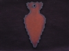 Rusted Iron Arrow Head Pendant