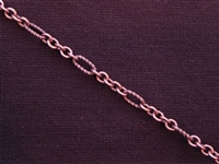 Antique Copper Colored Chain Style #49 Priced By The Foot