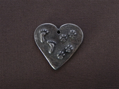 "Be The Kind Of Person Your Dog Thinks You Are" Antique Silver Colored Fresh Lipstick Pendant