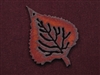 Rusted Iron Aspen Leaf Pendant