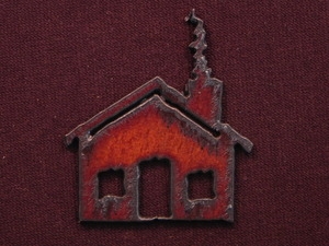Rusted Iron Cabin Pendant
