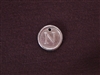 Initial N Antique Silver Colored Wax Seal