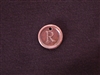 Initial R Antique Copper Colored Wax Seal