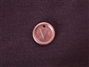 Initial V Antique Copper Colored Wax Seal