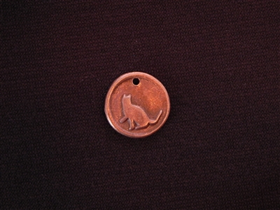 Purr Fect Antique Copper Colored Wax Seal
