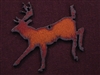 Rusted Iron Deer Pendant