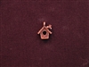Charm Antique Copper Colored Bird House