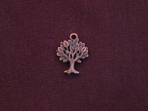 Charm Antique Copper Colored Tree Of Life