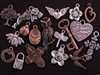 20 Antique Copper Colored, Antique Bronze Colored Or Silver Colored Charms (Mix & Match) for $35.00