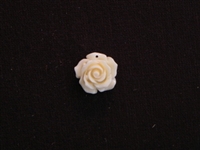 Rose Cream Acrylic Resin Full Top Drilled Hole