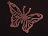 Pendant Antique Copper Colored Giant Buttefly
