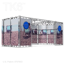 Albany 10 X 20 Ft Box Truss Display Booth