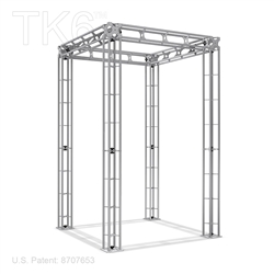 Milano 10 X 10 Ft Box Truss Display Booth