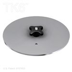 ROUND BASE PLATE, 9 INCH
