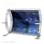 CANADA 3  - 10FT X 8FT TRUSS BACKWALL DISPLAY <BR> [FRAME ONLY]
