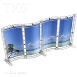 CUBA 11-8ft x 20ft Trade Show Backdrop Kit Backwall Display