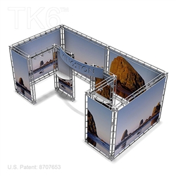 Kingston 10 X 20 Ft Box Truss Display Booth