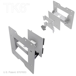 Monitor Mount for attaching a 30 inchs or smaller monitor to a TK6 truss, Monitor Mount Rotates Up & Down and Side to Side with Vista pattern