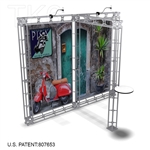 Pisa - 10 X 10 Ft Box Truss Trade Show Display Booth