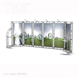 Berlin 10 X 20 Ft Box Truss Trade Show Display Booth