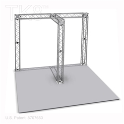 Ethan - 10 Ft X 10 Ft Aluminum TK8 Box Truss Booth