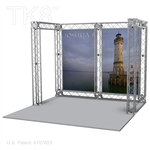 Joshua-Base - 10 Ft X 10 Ft Aluminum TK8 Box Truss Booth