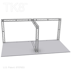 Alexander - 10 Ft X 20 Ft TK8 Aluminum Box Truss Booth