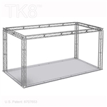 Mason 10 - 10 Ft X 20 Ft TK8 Aluminum Box Truss Booth