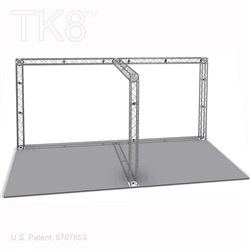 Alexander 10 - 10 Ft X 20 Ft TK8 Aluminum Box Truss Booth