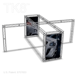 Liam - 20 Ft X 20 Ft TK8 Aluminum Box Truss Booth