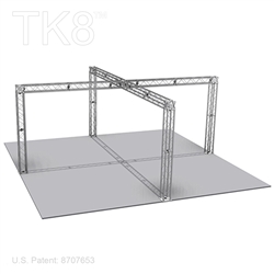 Daniel - 20 Ft X 20 Ft TK8 Aluminum Box Truss Booth