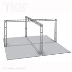 Daniel 10 - 20 Ft X 20 Ft TK8 Aluminum Box Truss Booth